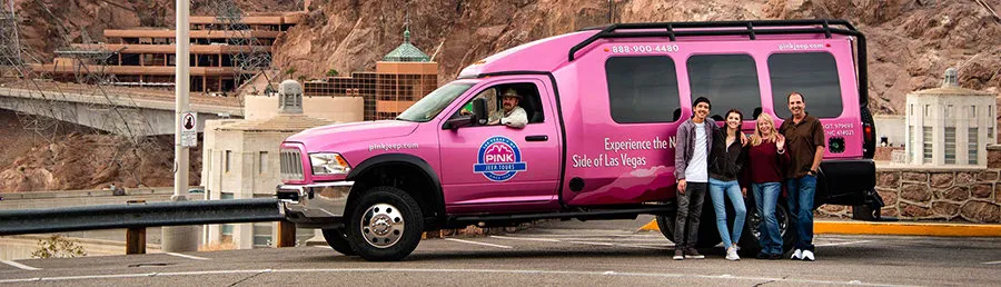 Grand Canyon West Rim and Hoover Dam Combo Tour by Pink Adventure Tours