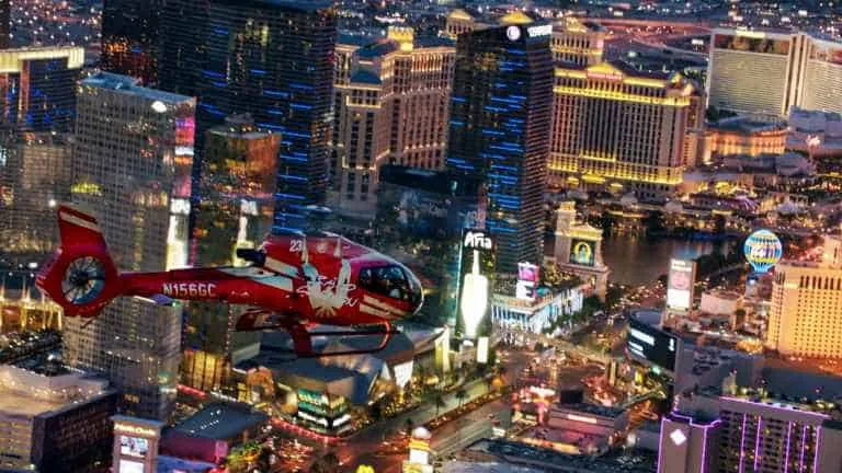 helicopter tour of the las vegas strip by taste buzz las vegas