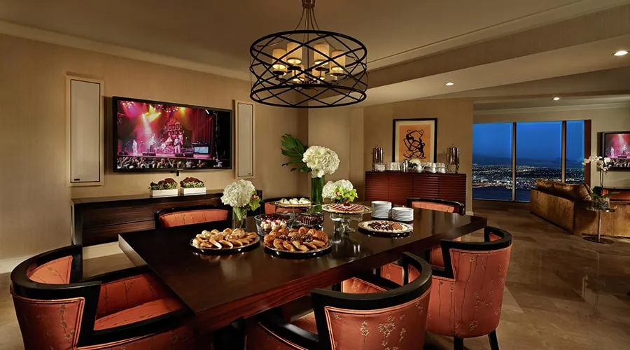 In Suite Receptions for Mandalay Bay Weddings