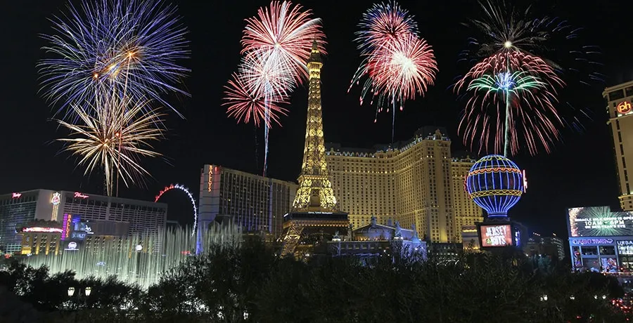 New Year’s Celebrations In Las Vegas
