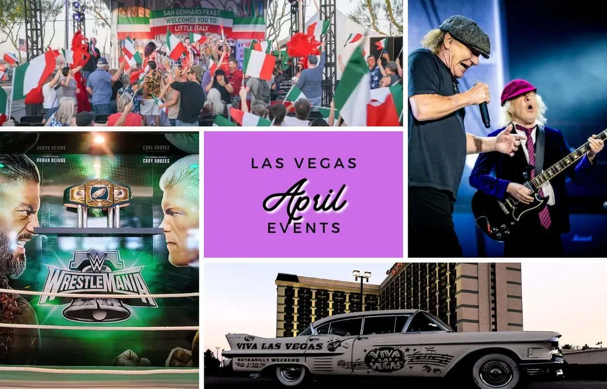 April Events in Las Vegas