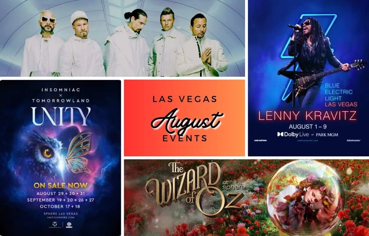 August Events in Las Vegas