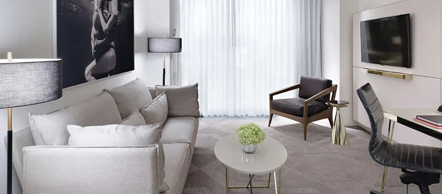 Delano King Suite Amenities