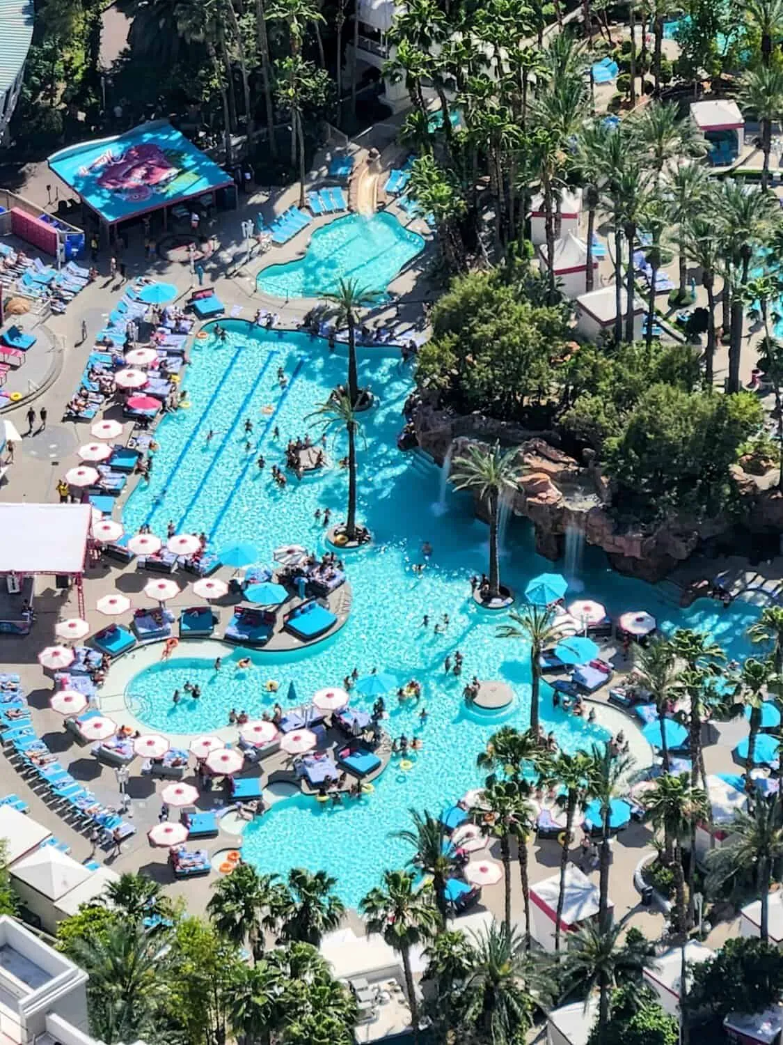 Flamingo Pool from High Roller