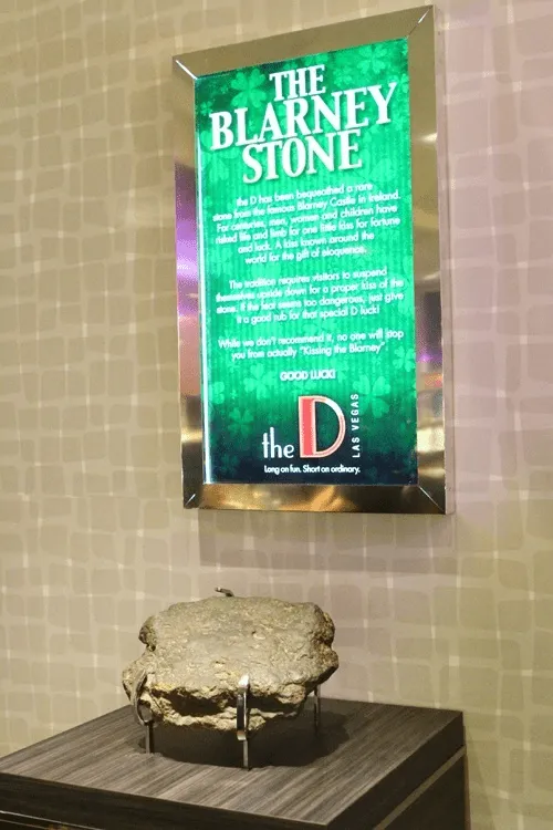Get Personal with the Blarney Stone at the D Casino & Hotel