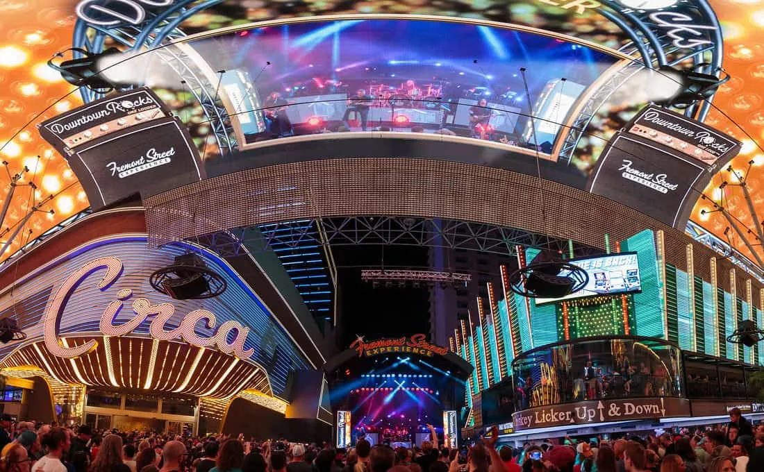 Fremont Street concerts