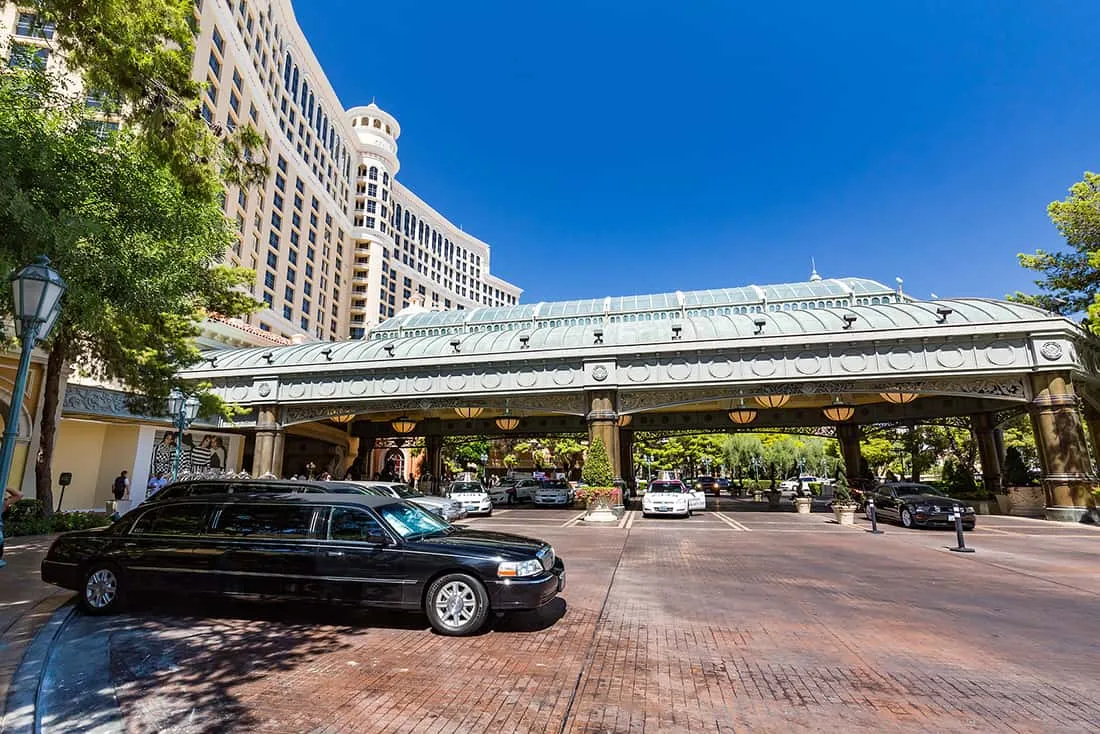 Bellagio Parking Valet & Self Parking