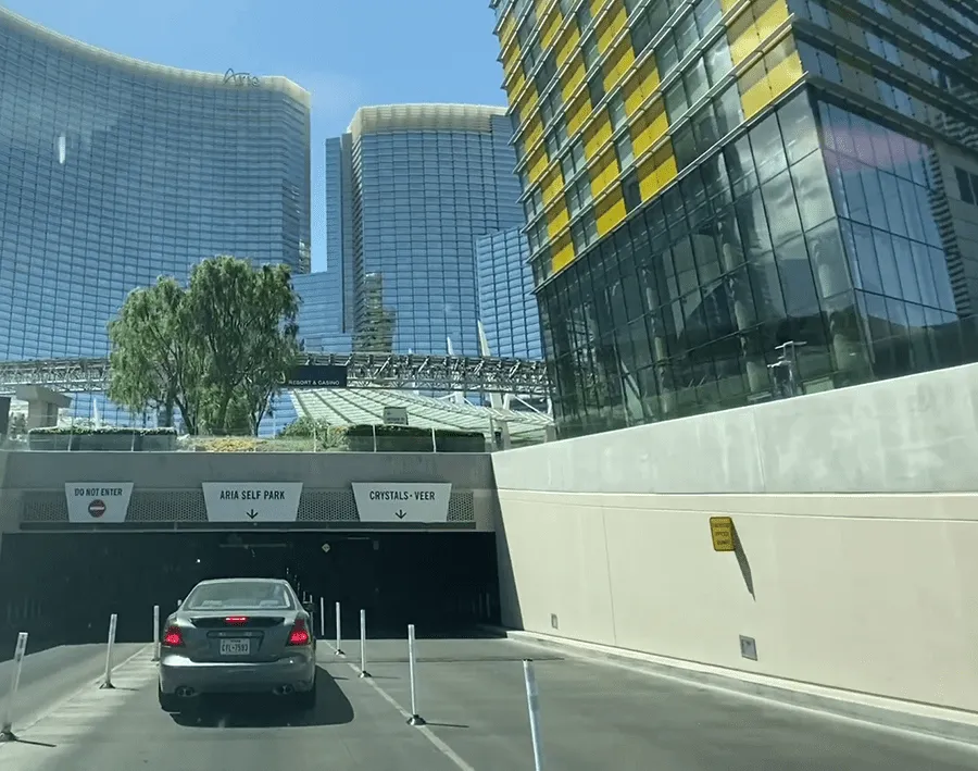The Shops at Crystals Self Parking