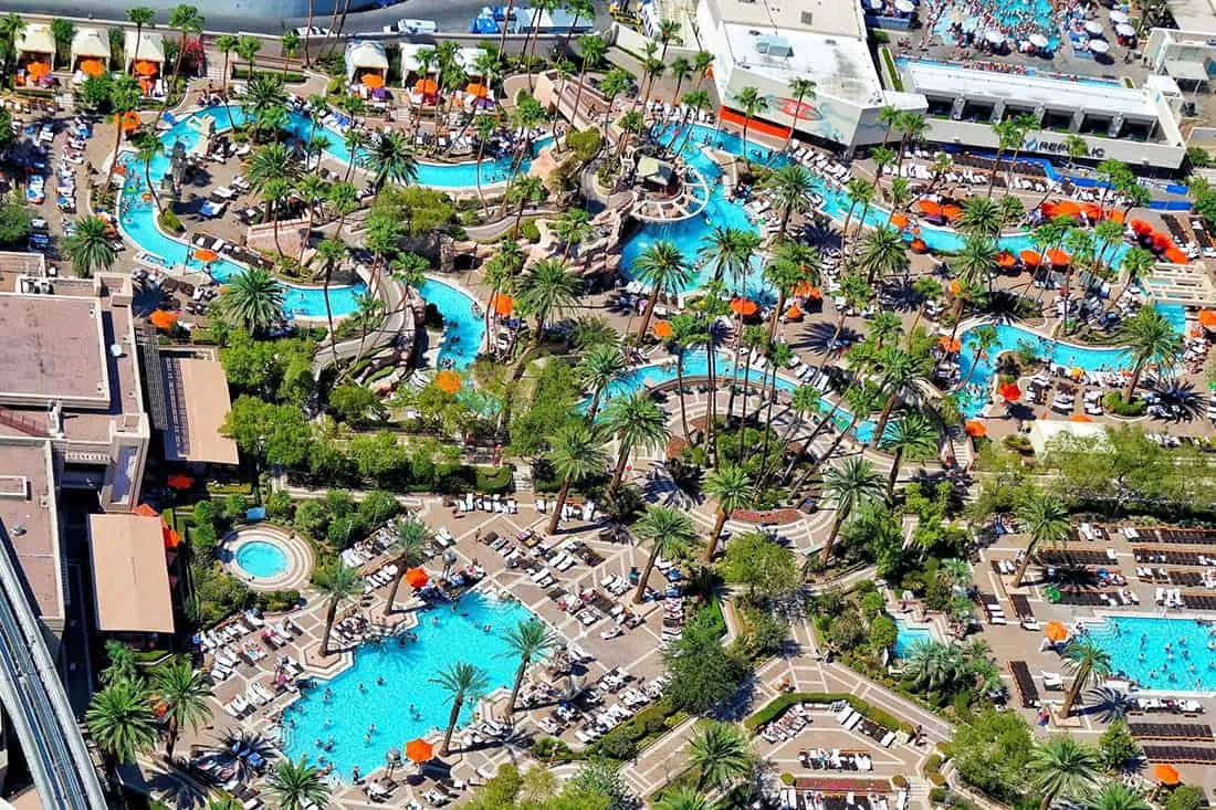 MGM Grand Lazy River in Las Vegas