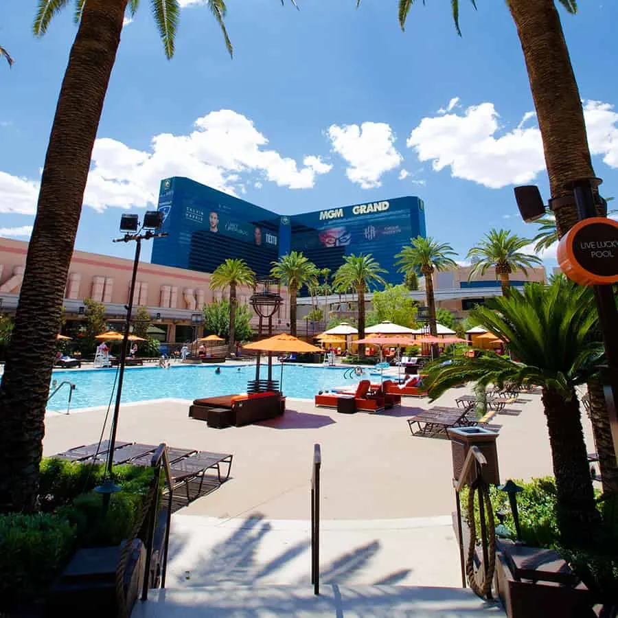 Pool at MGM Grand