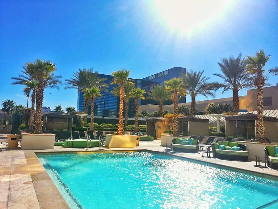 Pool at MGM Grand