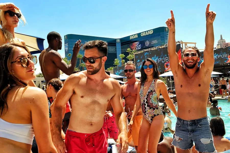 Pool Party at MGM Grand