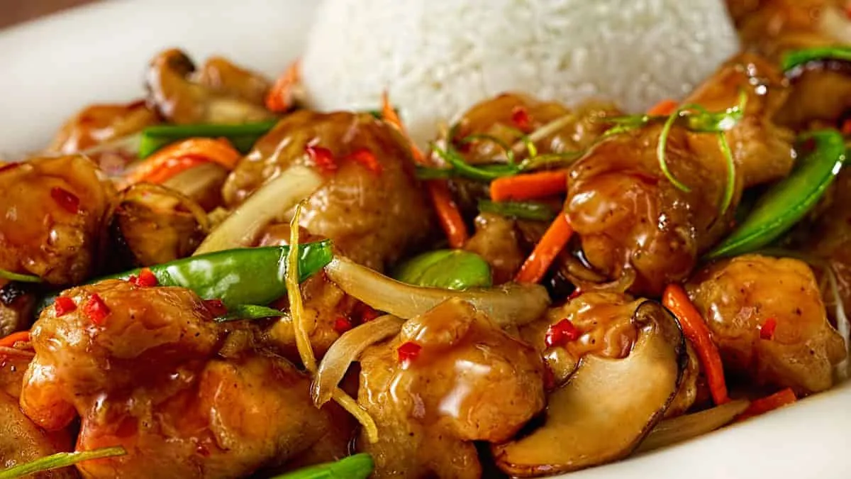 crispy caramel chicken