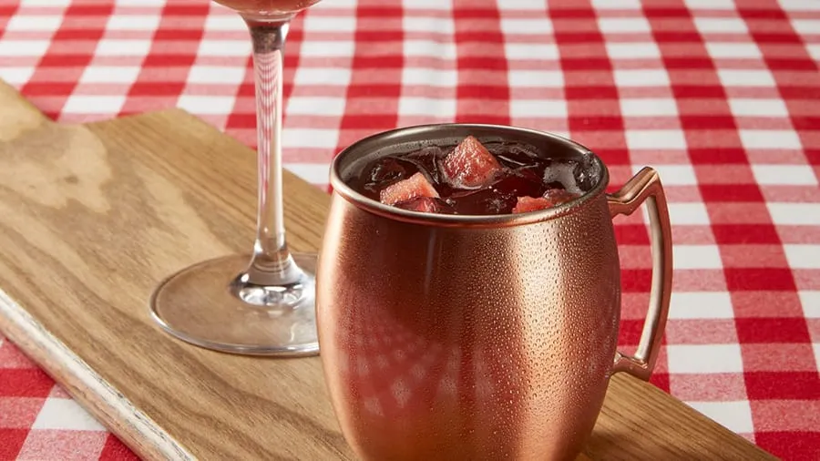 Grimaldis Pizzeria watermelon mule