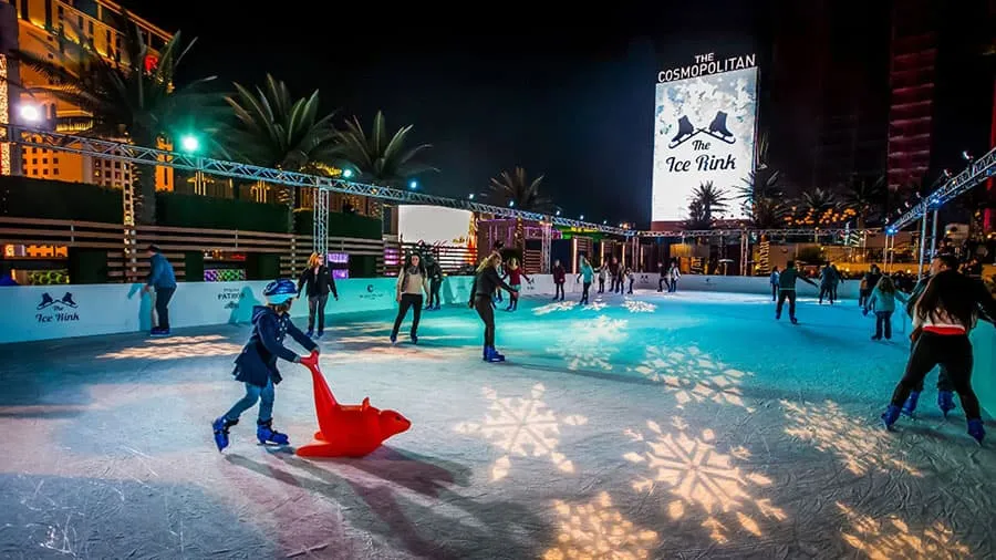 Ice Rink at the Cosmopolitan Hotel 
