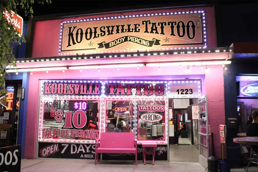 Koolsville Tattoo at Main Street Location