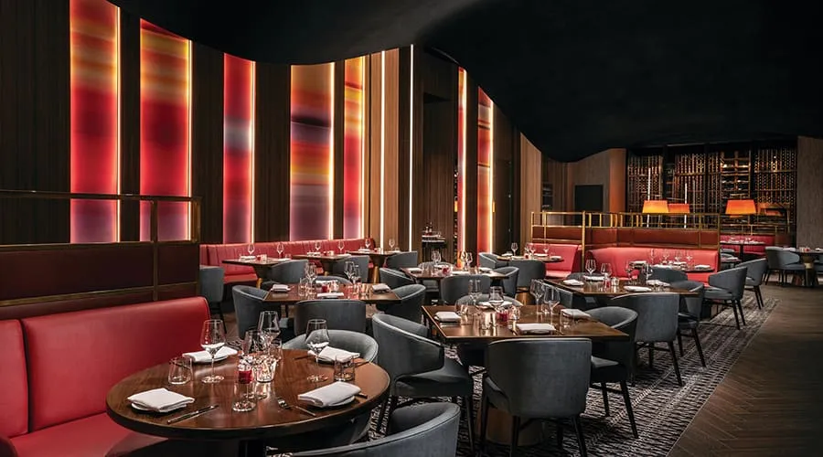 mgm grand dining ambra interior dining
