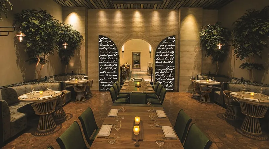 mgm grand restaurant crush interior
