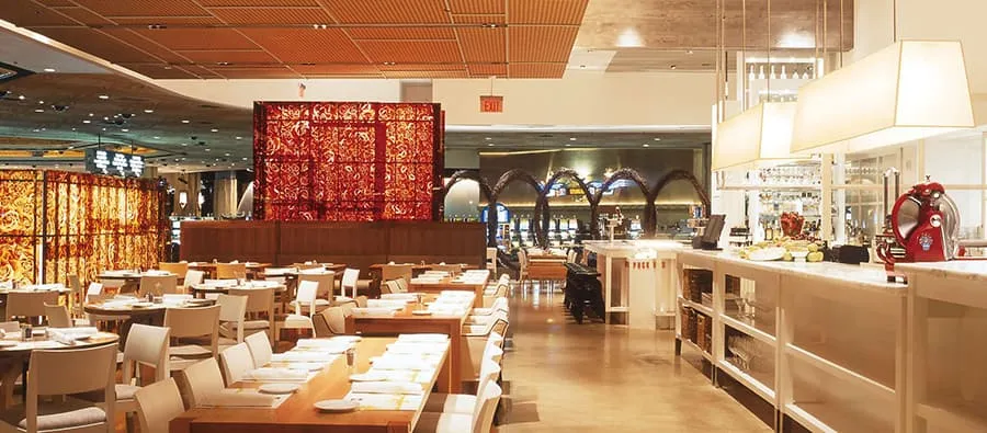 mgm grand restaurant wolfgang puck interior