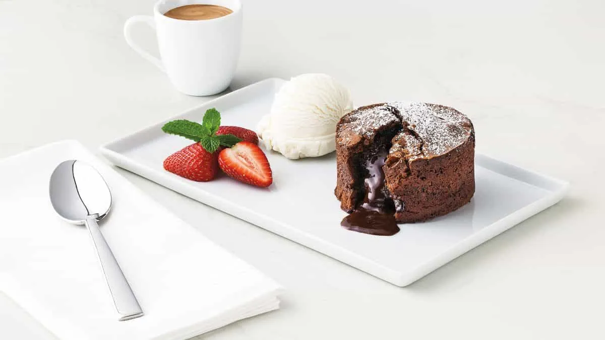molten chocolate cake