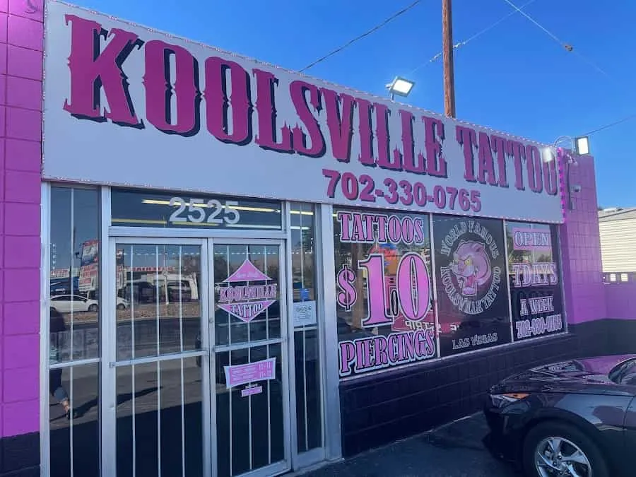 Koolsville Tattoo at North Las Vegas Location