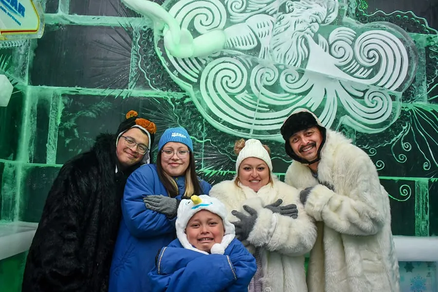 Staying Warm at the Ice Bar