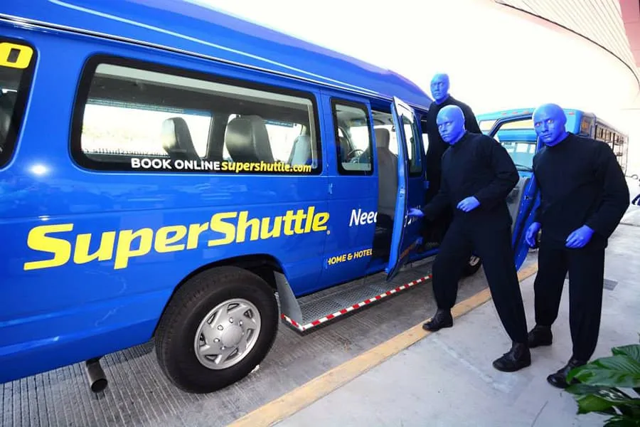Type of Vans and Cars in Super Shuttle