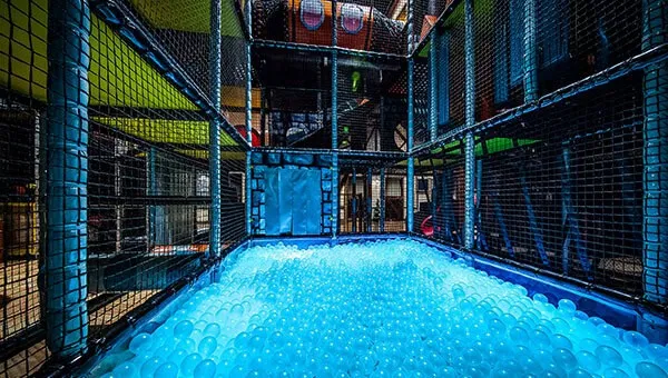 Wizard's Glowing Cauldron Ball Pit