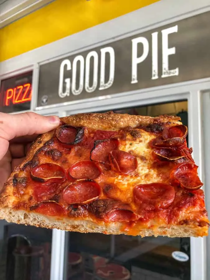 Good Pie Menu