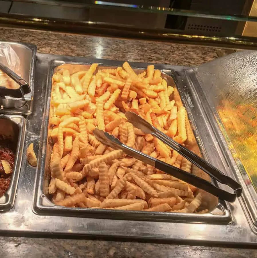 Main Street Station Buffet Menu
