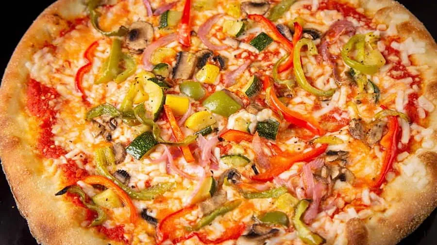 mandalay bay dining slice of vegas vegas garden pizza