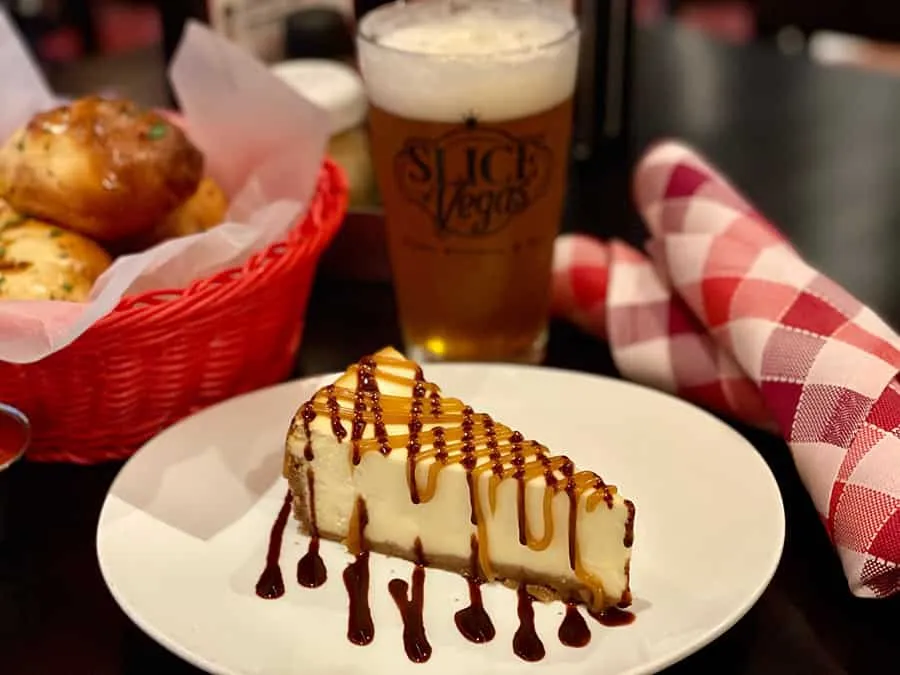 Slice of Vegas Cheesecake