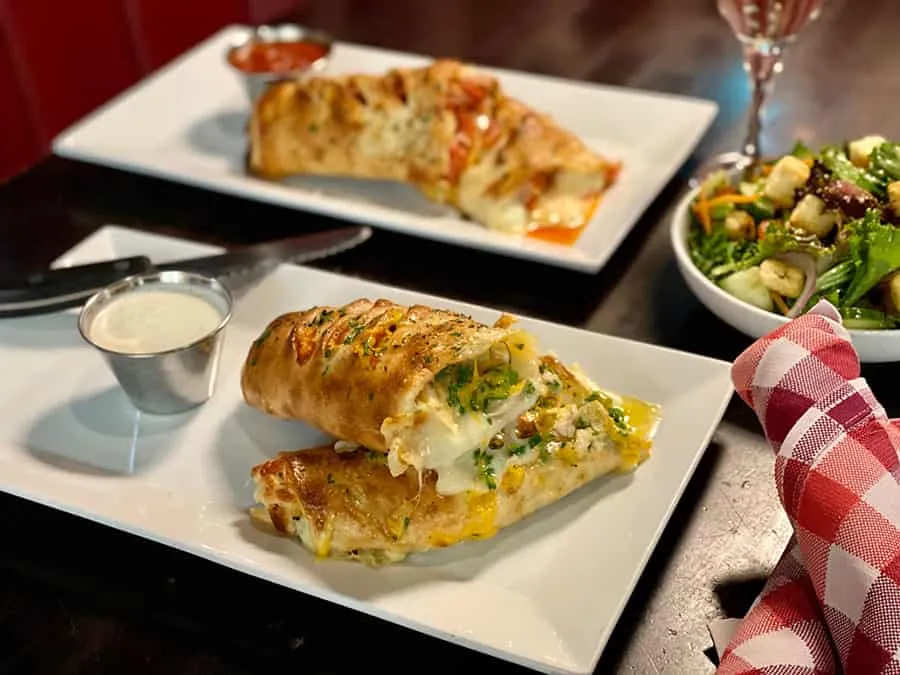 Slice of Vegas Stromboli