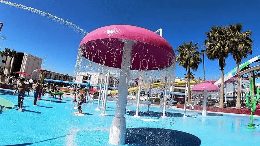Splash Pad at Circus Circus