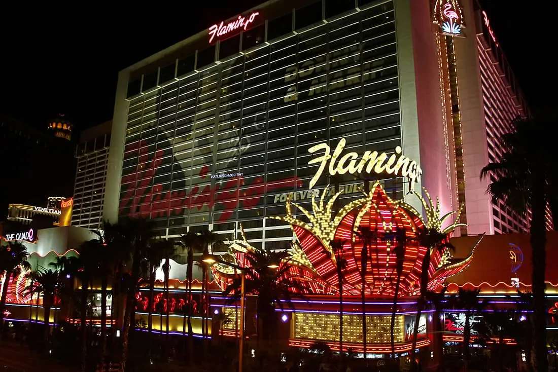 Flamingo Parking in Las Vegas