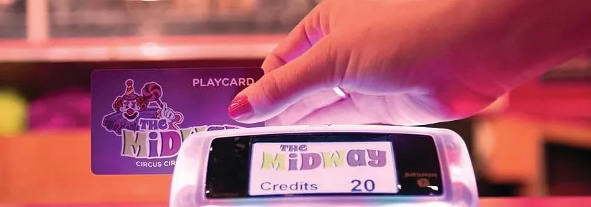Midway at Circus Circus Playcard