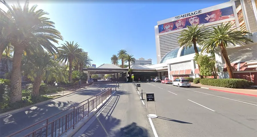 Mirage Valet Parking