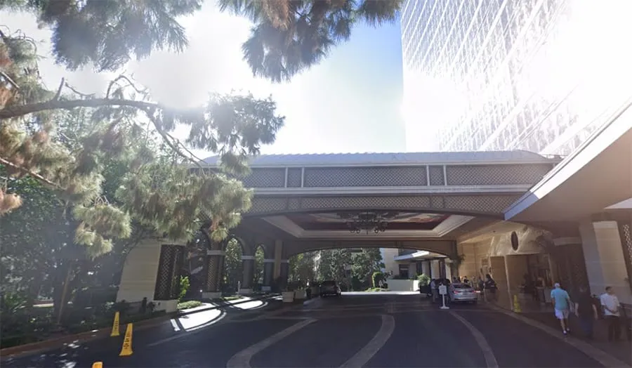Valet Parking for Encore at Wynn Las Vegas