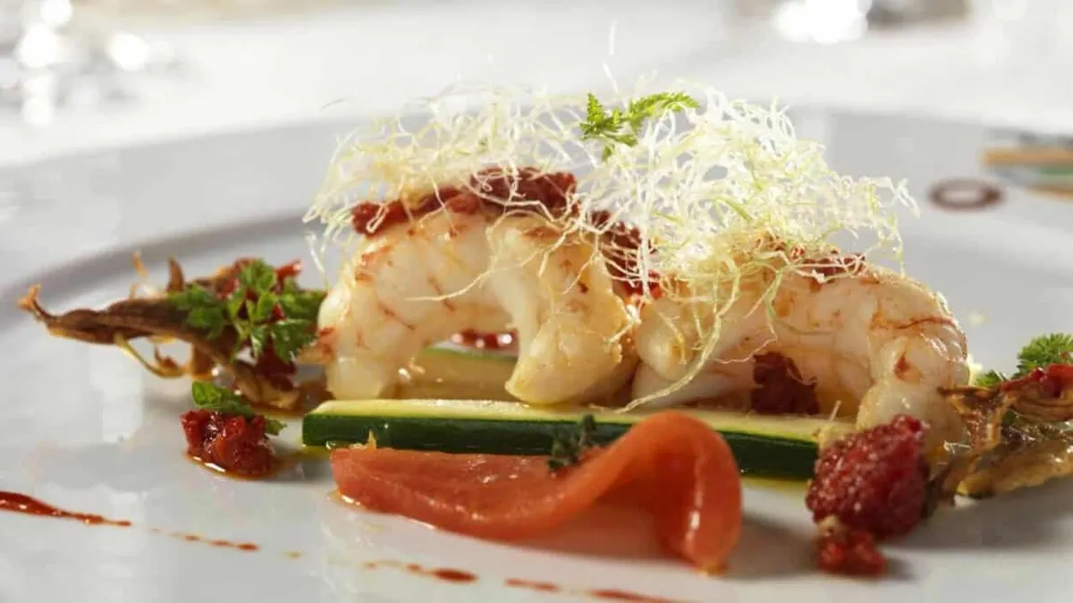 Bellagio Restaurants Picasso Sauteed Ruby Red Shrimp
