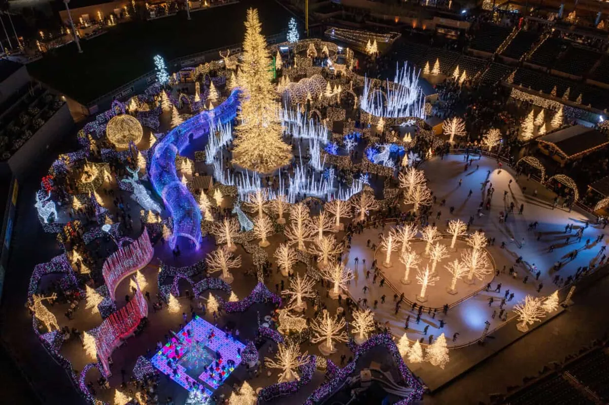 Enchant Christmas at Las Vegas Ballpark