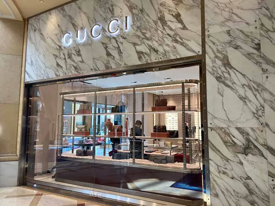 Gucci at Bellagio