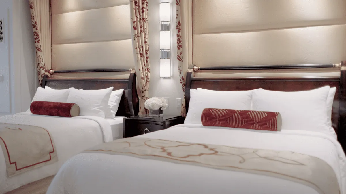 Luxury Two Queen Suite Comfort Bedroom