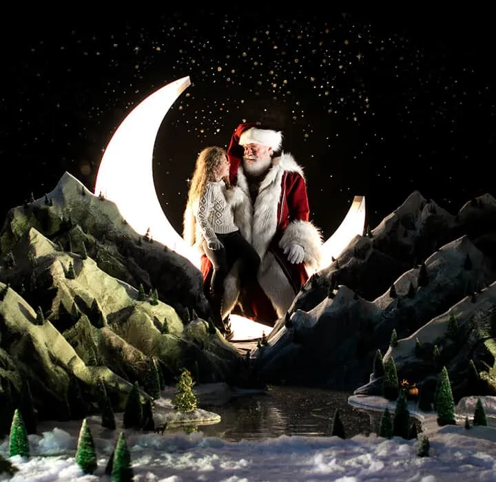 Meet Santa at Enchant Christmas Las Vegas