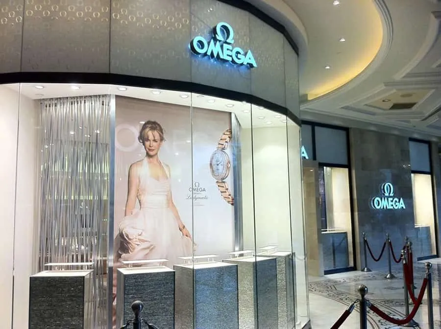 Omega at Bellagio