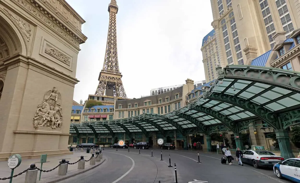 Paris parking in Las Vegas