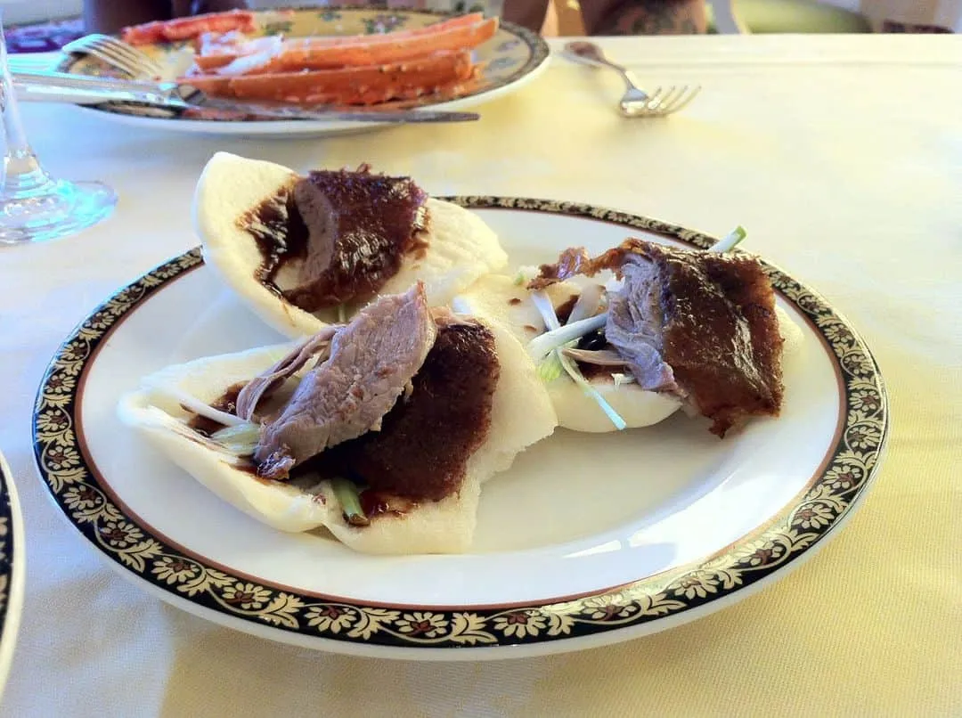 Peking duck at Jasmine