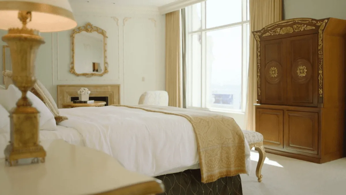 Presidential Suite King Bedroom at Venetian