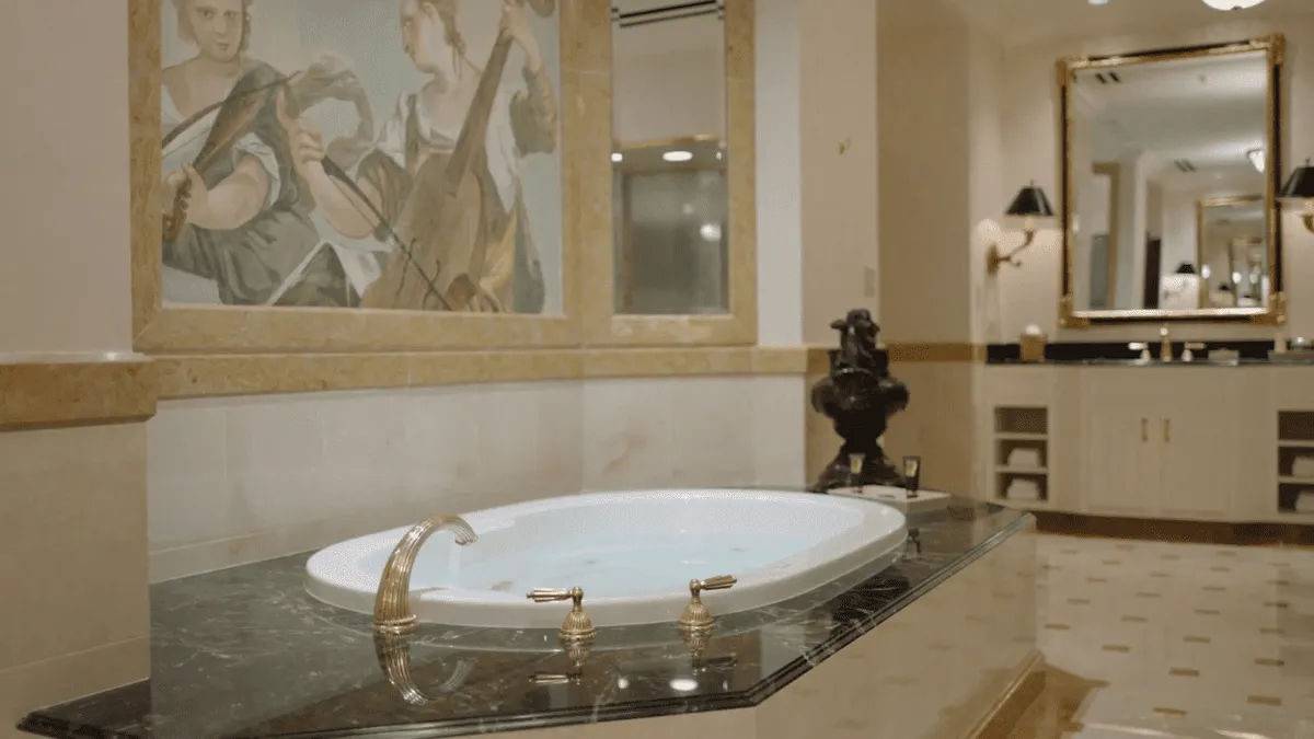 Presidential Suite Bathroom at Venetian