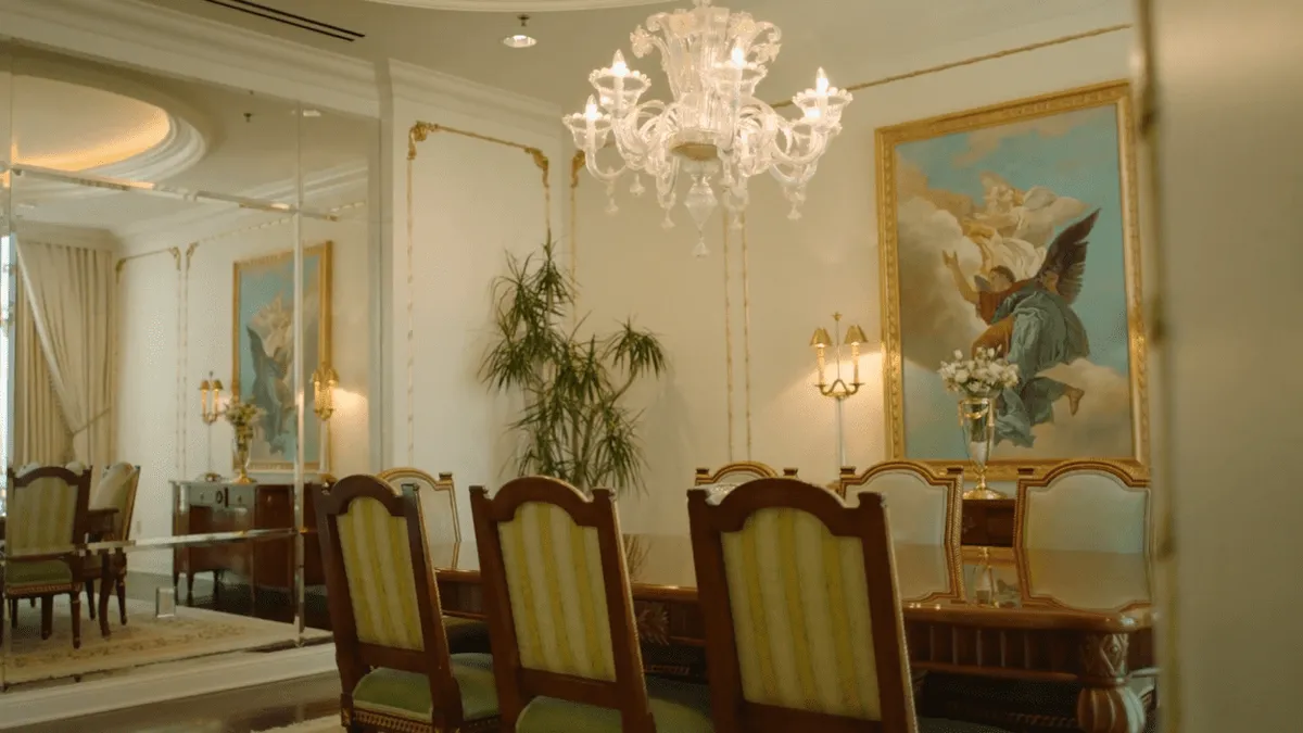 Presidential Suite Dining Area at Venetian