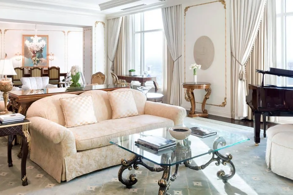 Presidential Suite Living Room at Venetian